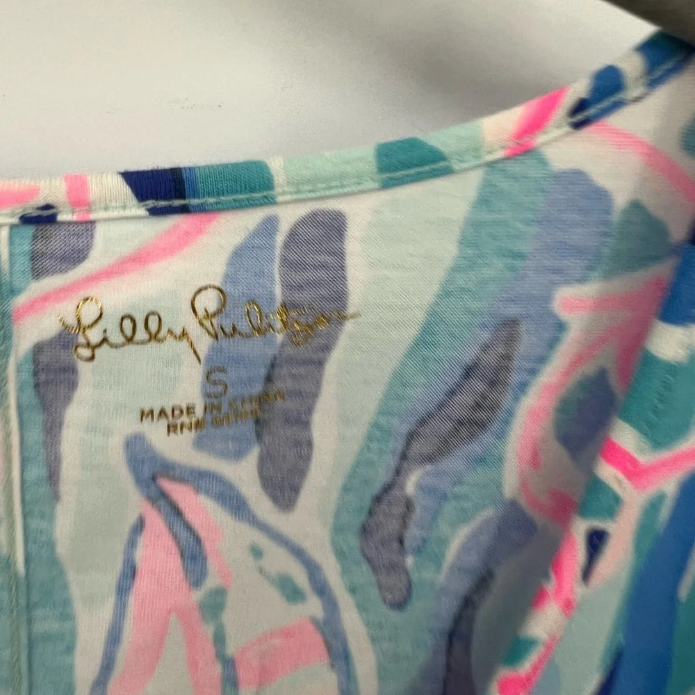 Lilly Pulitzer Gavyn Henley T-shirt dress - Picture 9 of 11